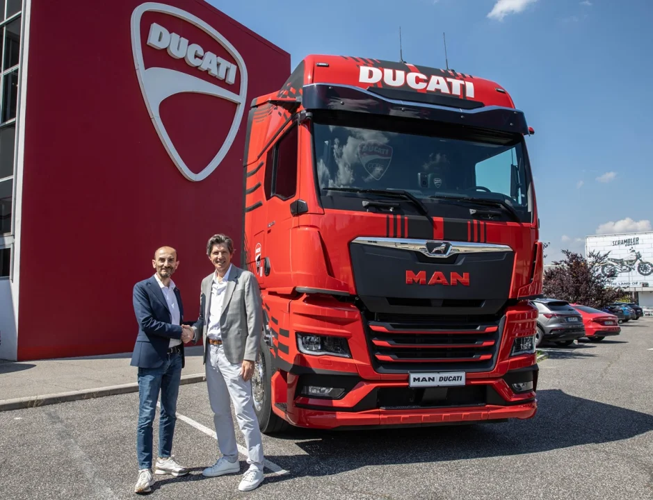 Ducati'den Kamyon Dünyasına Özel Dokunuş: Yeni MAN TGX Ducati Edition Tanıtıldı