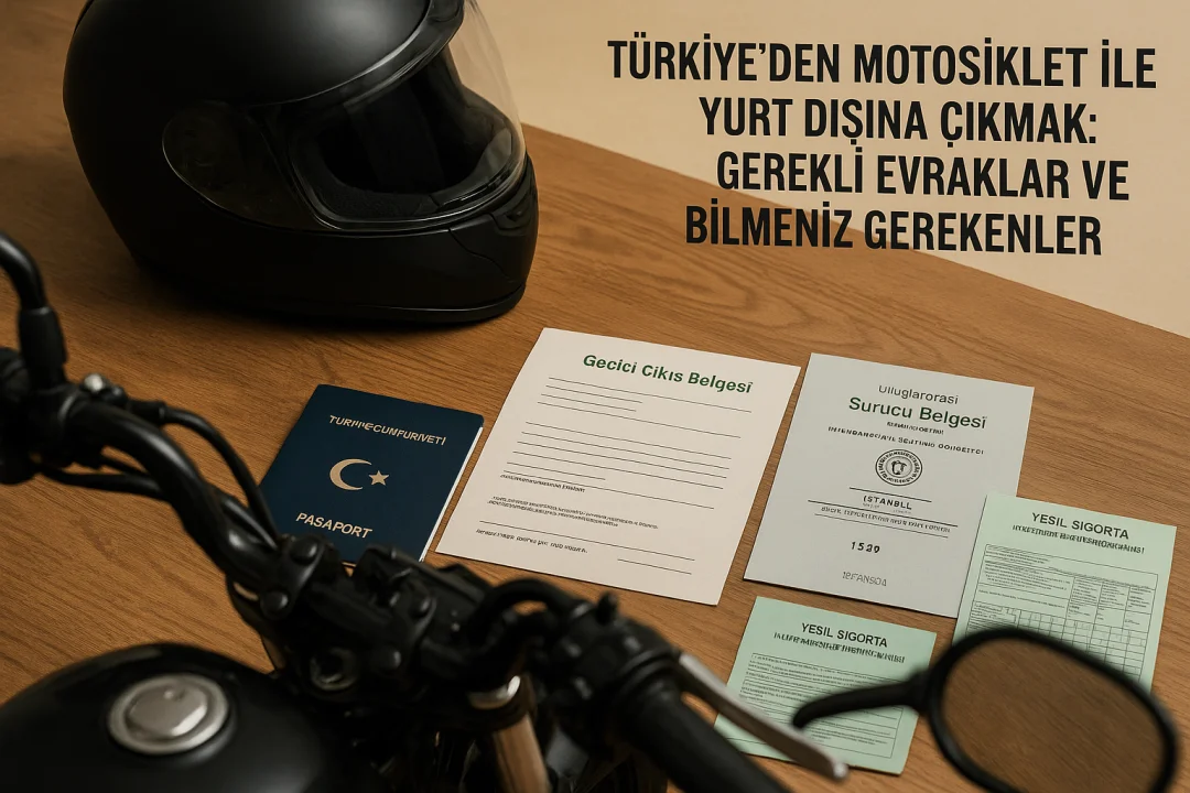 Türkiye'den Motosiklet ile Yurt Dışına Çıkmak: Gerekli Evraklar ve Bilmeniz Gerekenler