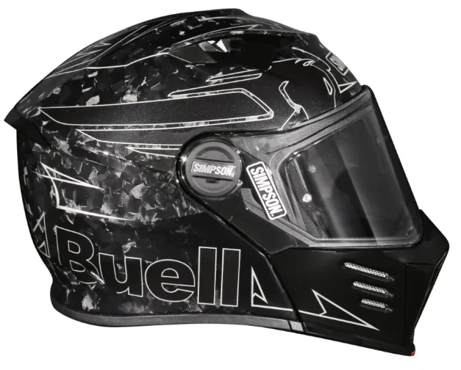 Buell ve Simpson İşbirliğiyle Özel Mod Bandit Kask Tanıtıldı