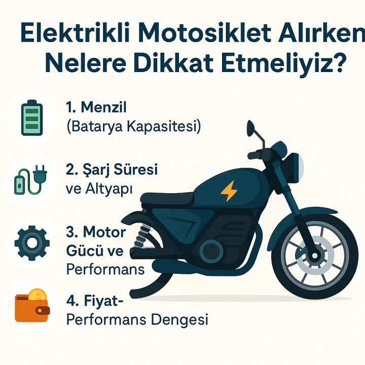 Elektrikli Motosiklet Alırken Nelere Dikkat Etmeliyiz?