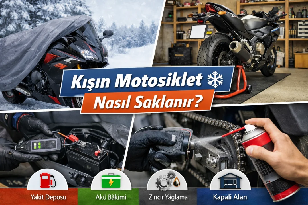 Kışın Motosiklet Nasıl Saklanır?