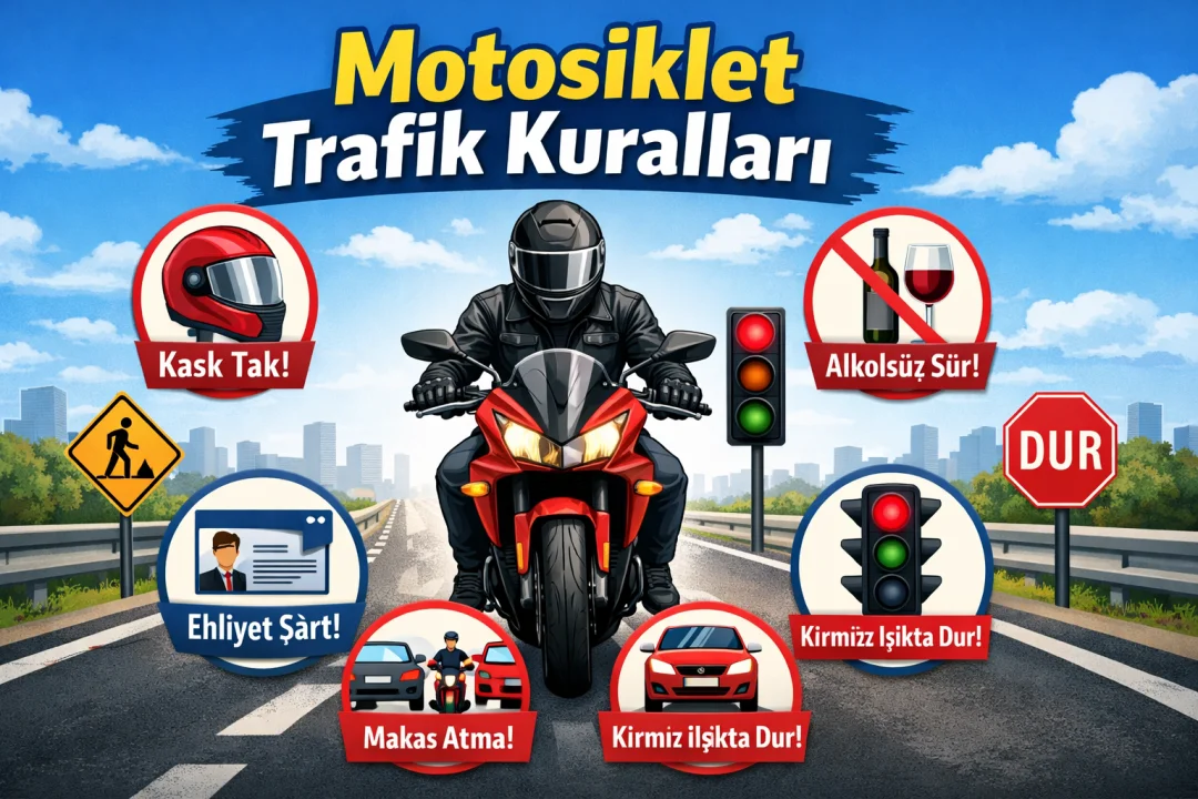 Motosiklet Trafik Kuralları Nelerdir? 2026 Güncel Rehber