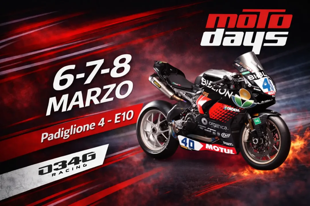 D34G Racing, Motodays 2026’da Dünya Supersport Atmosferini Tanıtacak
