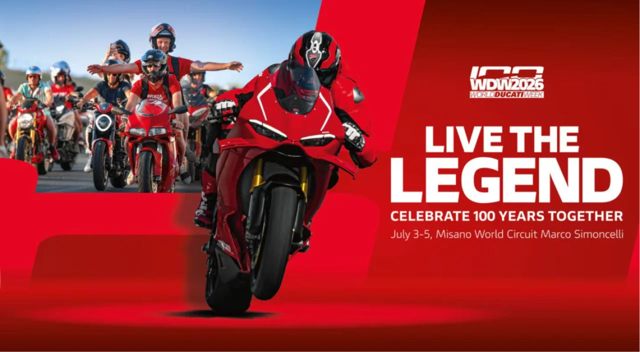 2026 Dünya Ducati Haftası Programı Açıklandı: Ducati'nin 100. Yılı Misano'da Kutlanacak