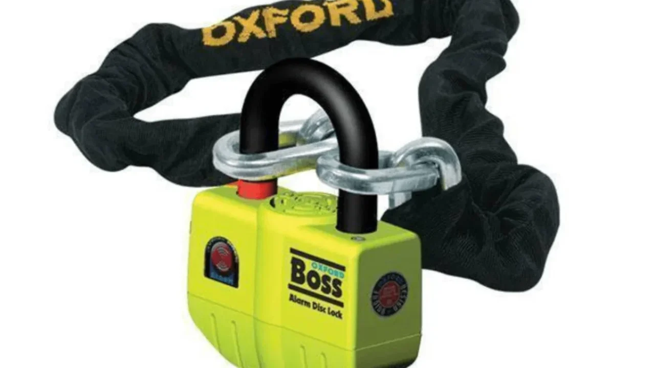 Oxford OF7 Boss Ultra Güçlü Alarm Kilidi ve 1.2 Metre Zincir İncelemesi