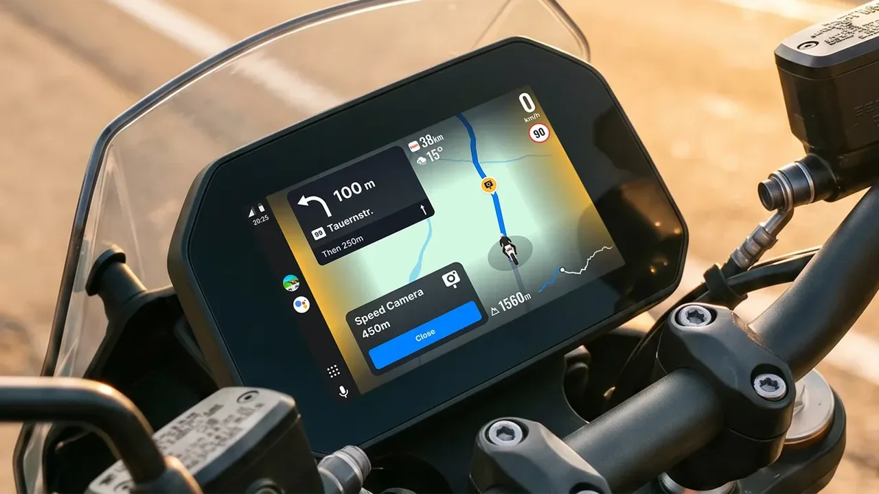 Android Auto ve Apple CarPlay'e Motosikletlere Özel Navigasyon Desteği Geldi