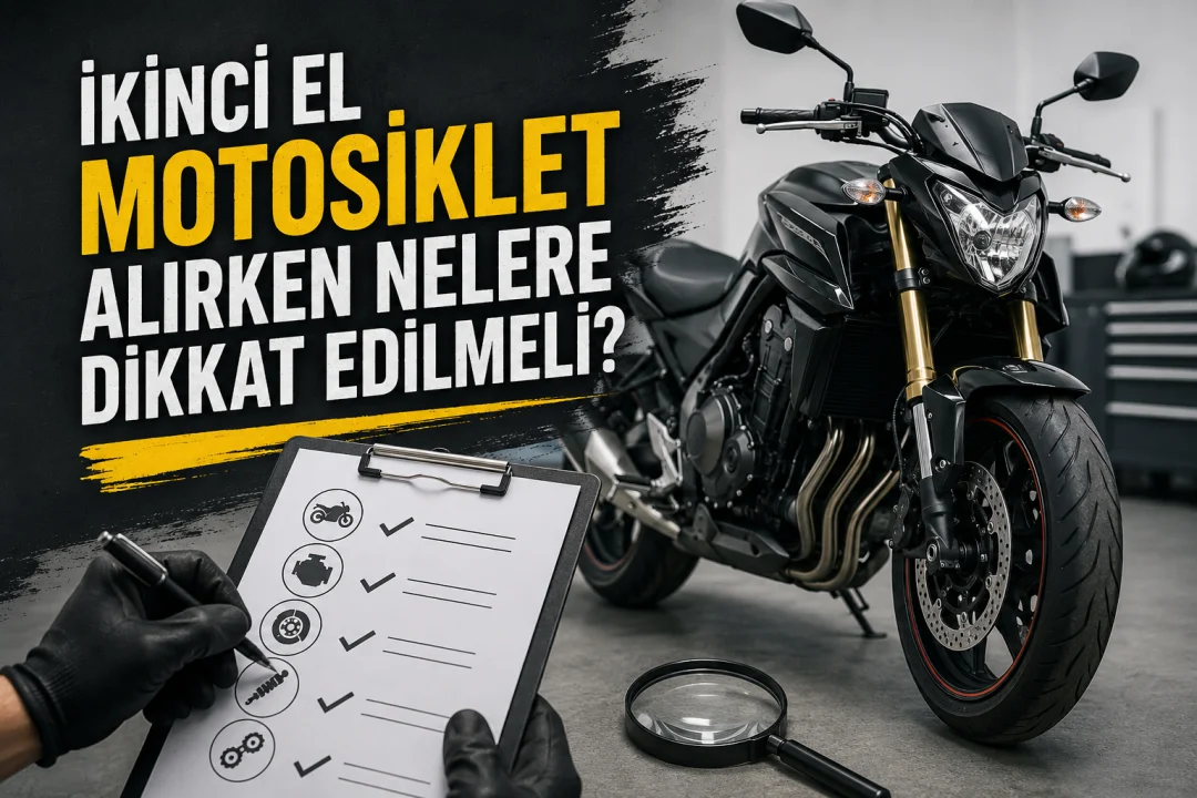 İkinci El Motosiklet Alırken Nelere Dikkat Edilmeli?