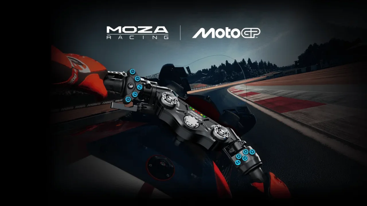 Moza Racing MotoGP Gidon Kumandası Tanıtıldı: Motosiklet Oyunlarında Gerçekçilik Seviyesi Yükseliyor