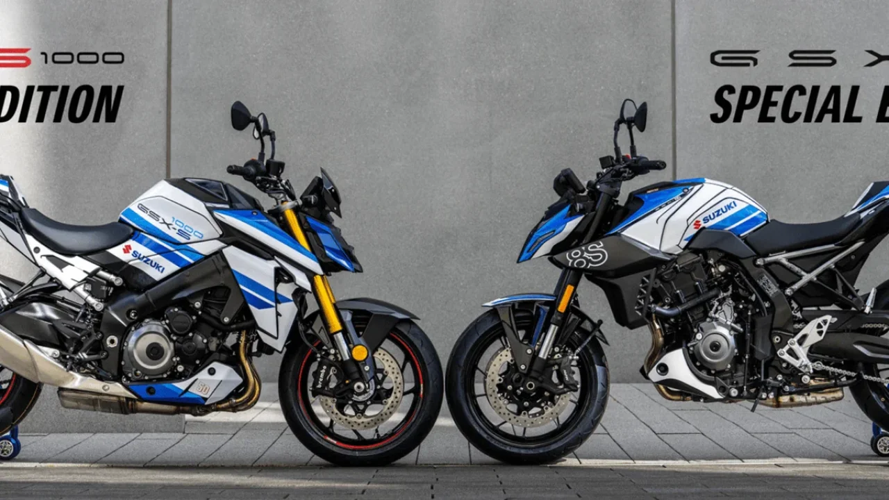 Suzuki GSX-8S ve GSX-S1000 Special Edition: 50. Yıla Özel Sadece 50’şer Adet Üretilecek