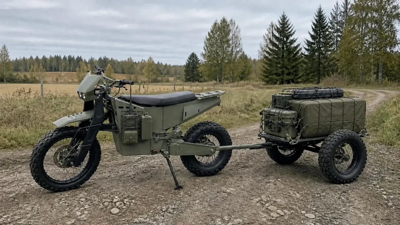 NorthForge Dispatch: Kanada Ordusu İçin Geliştirilen Üç Bataryalı Elektrikli Motosiklet