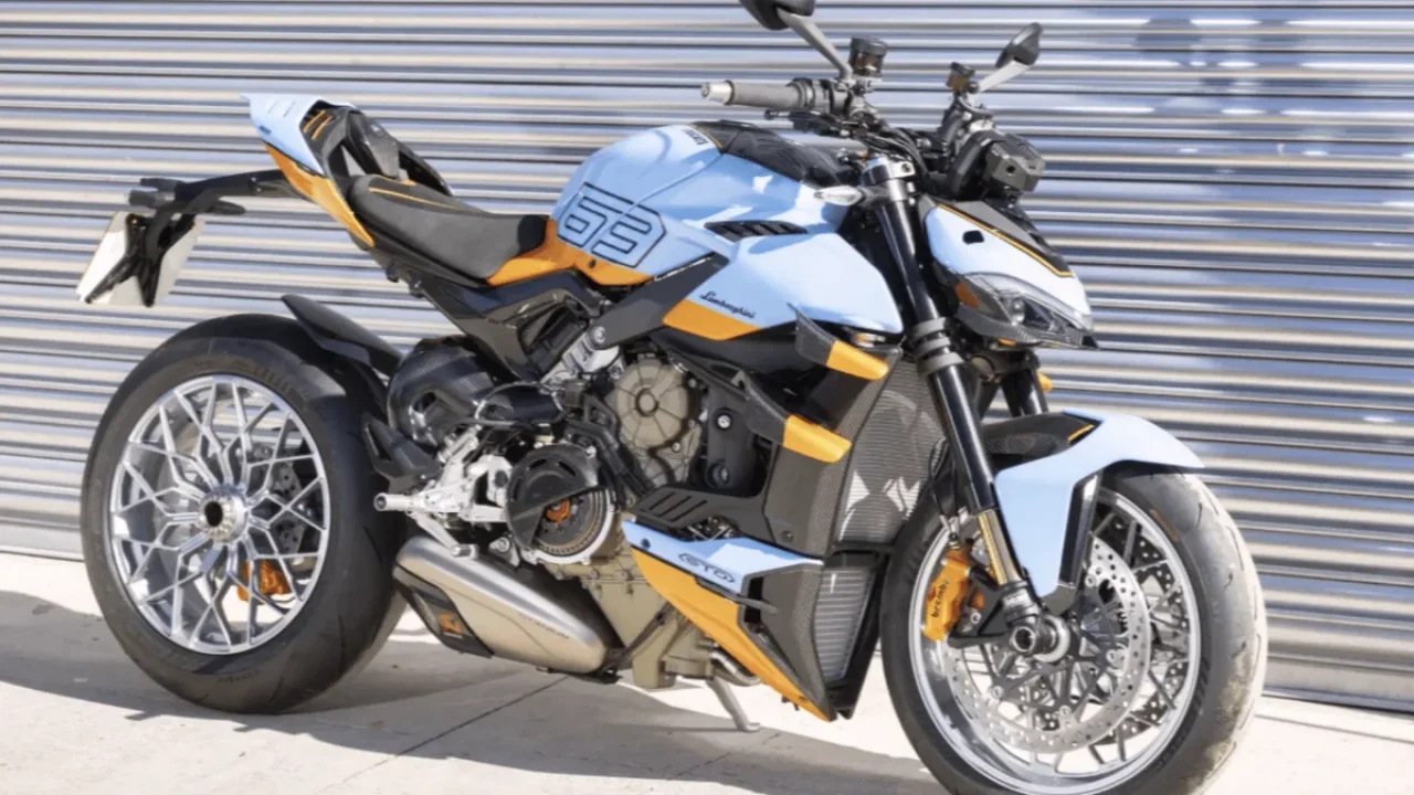Sıfır Kilometre Ducati Streetfighter V4 Lamborghini Speciale Clienti Açık Artırmaya Çıkıyor